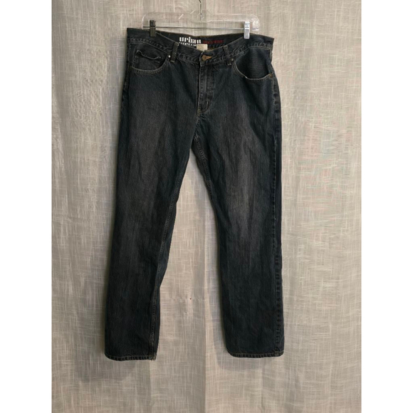 Men's Urban‎ Pipeline Jeans, 36/34, Dark Wash Blue - Picture 1 of 7